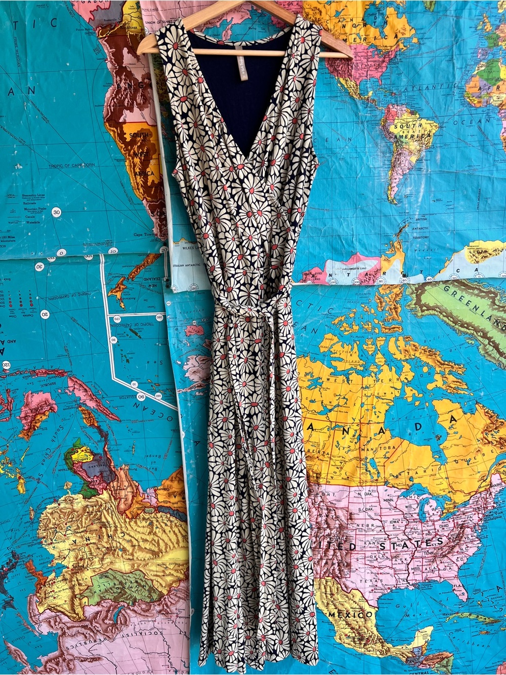 Mata Traders Floral Sleeveless Wide Leg Jumpsuit